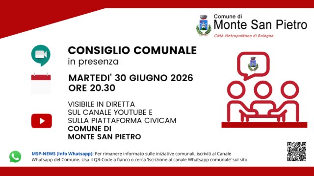 Consiglio Comunale 30 giugno 2026